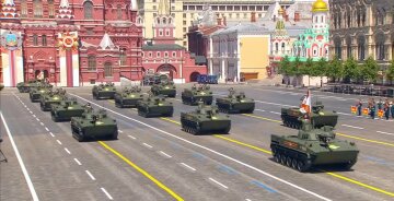 parade in Moscow